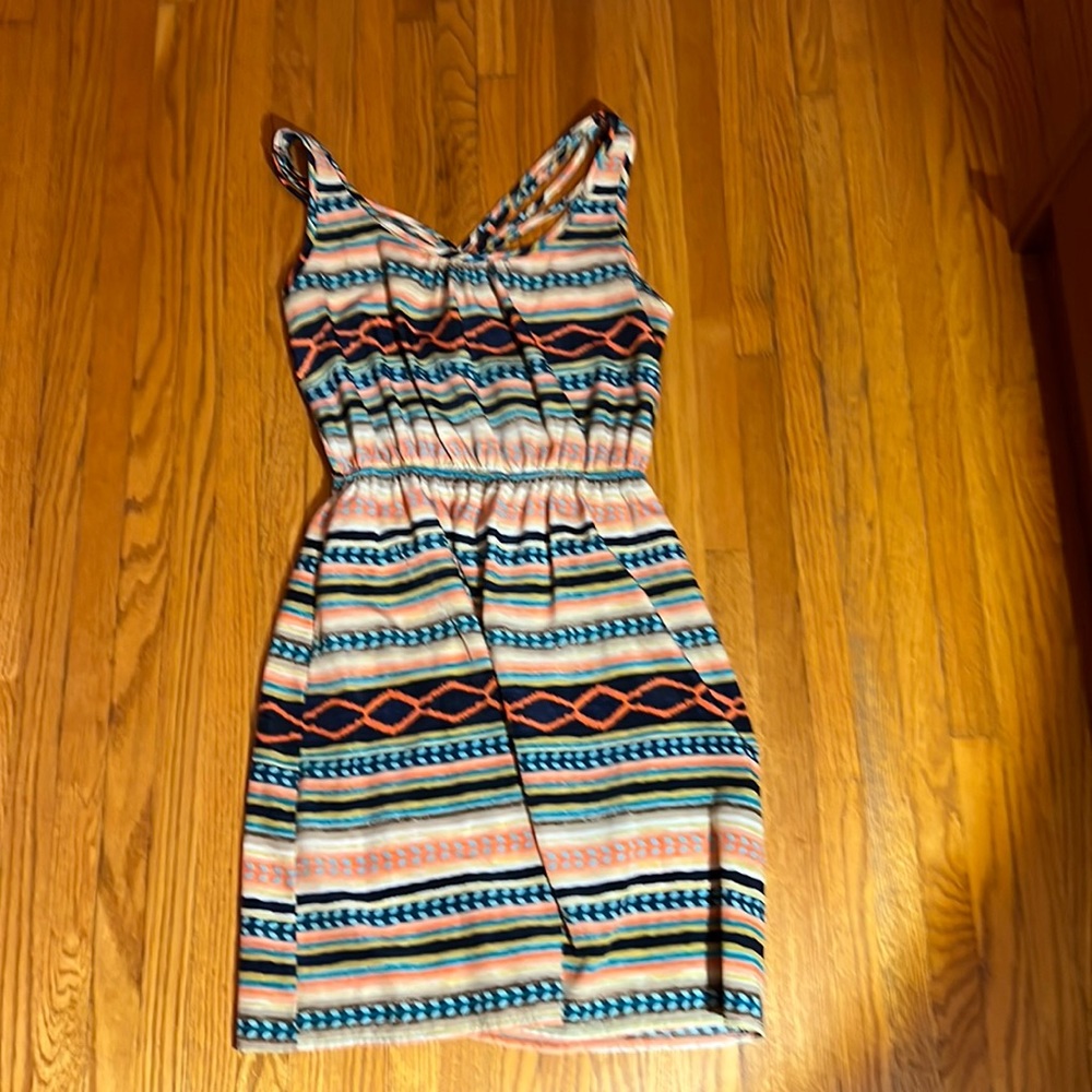 Pretty Boho styled shirt colorful soprano dress